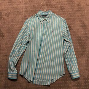 Ralph Lauren | Button Down | Large | Turquoise